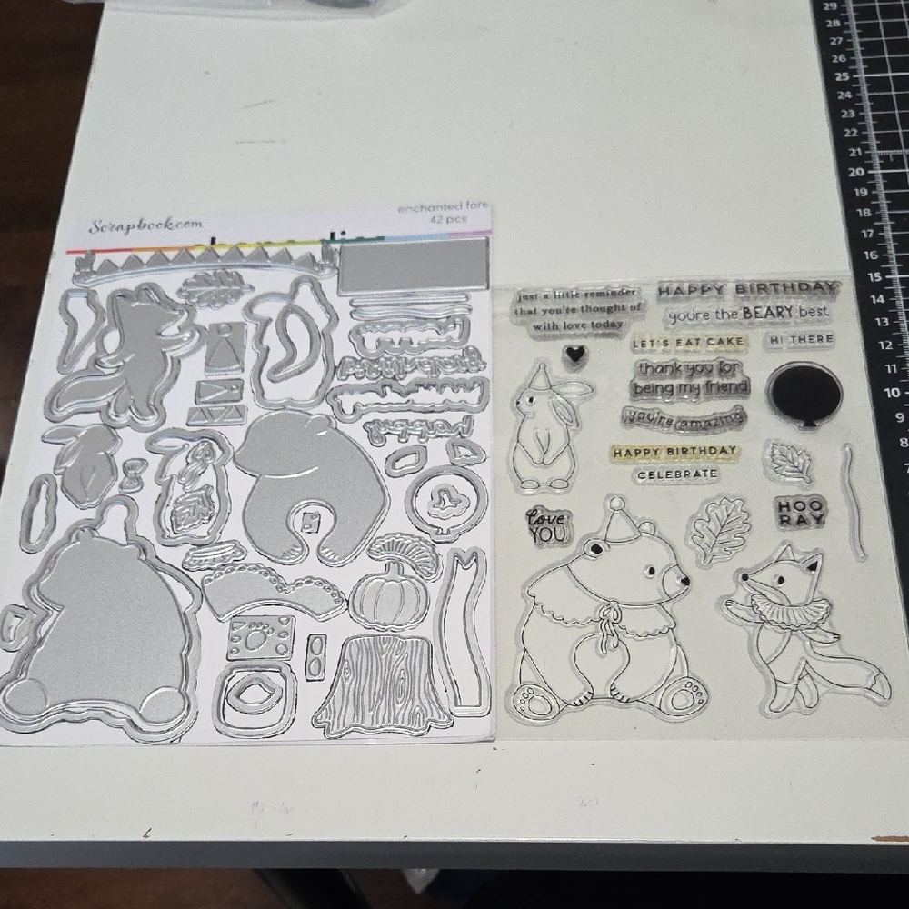 Enchanted Forest Stamp & Die Set